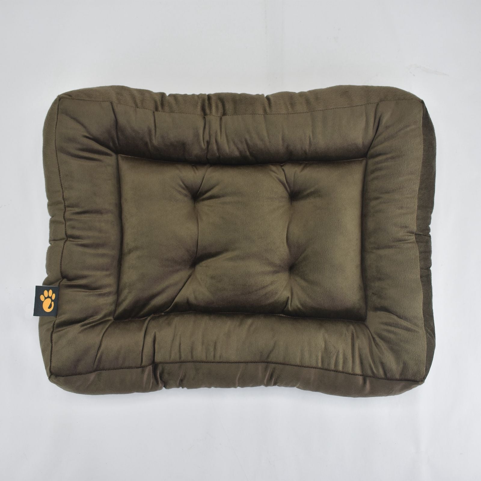 Cama para Cachorro Ferpa Pets Colchonete Quadrado Marrom P