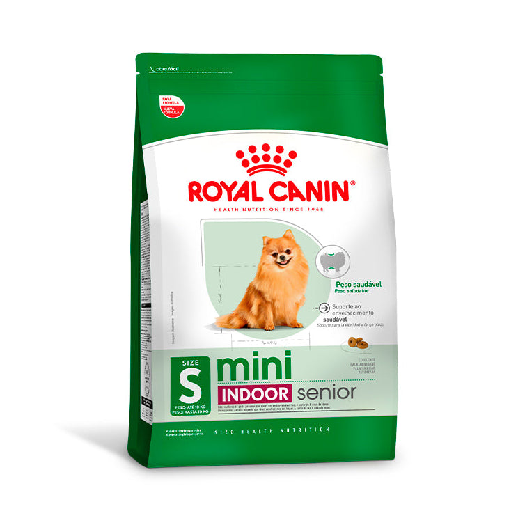 Ração Royal Canin Mini Indoor Sênior Cães 2,5kg