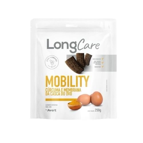 Petisco Natural para Cachorro LongCare Mobility Avert 250g