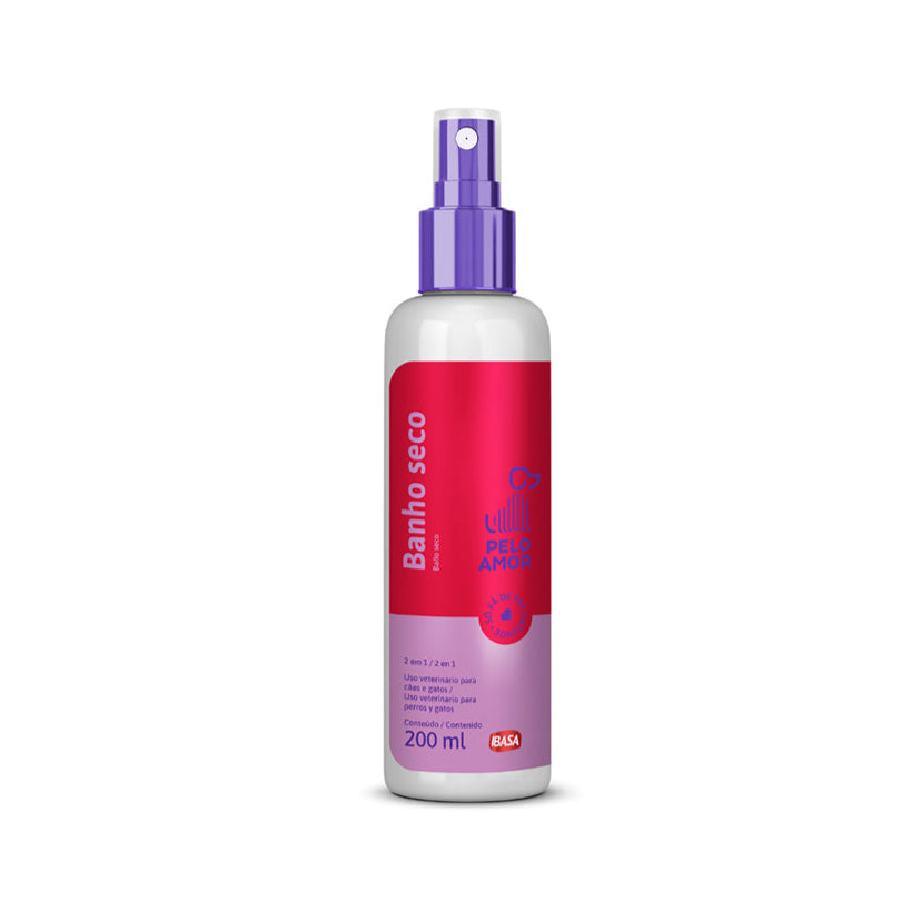 Banho a Seco Ibasa Pelo Amor 200ml