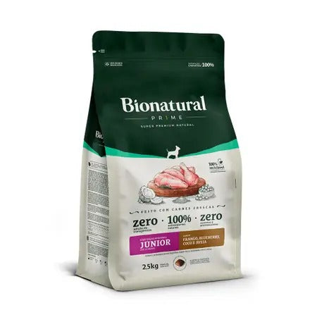 Ração Bionatural Prime Cães Raças Pequenas Adultos Frango 2,5kg