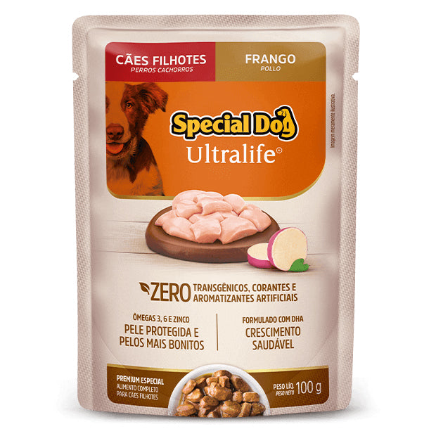 Alimento Úmido Special Dog Ultralife Cães Filhotes Frango 85g