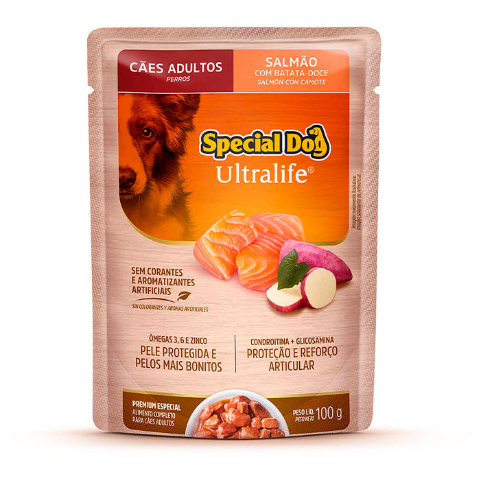 Alimento Úmido Special Dog Ultralife Cães Adultos Salmão 100g