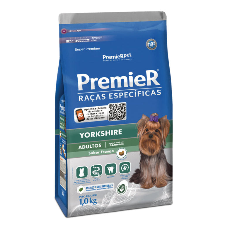 Ração Premier Raça Específica Yorkshire Adulto 1kg