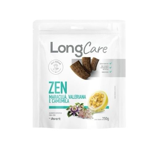 Petisco Natural para Cachorro LongCare Zen Avert 250g