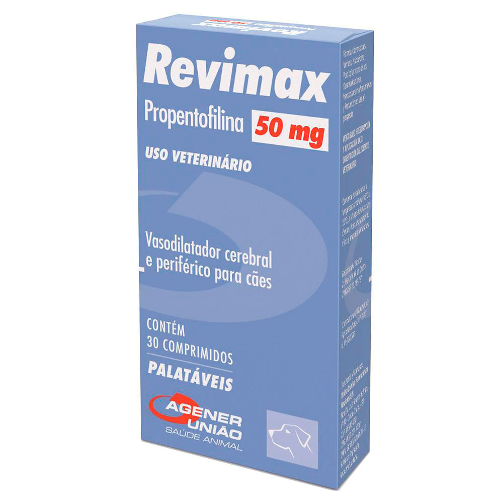 Revimax 50mg Agener União 30 comprimidos