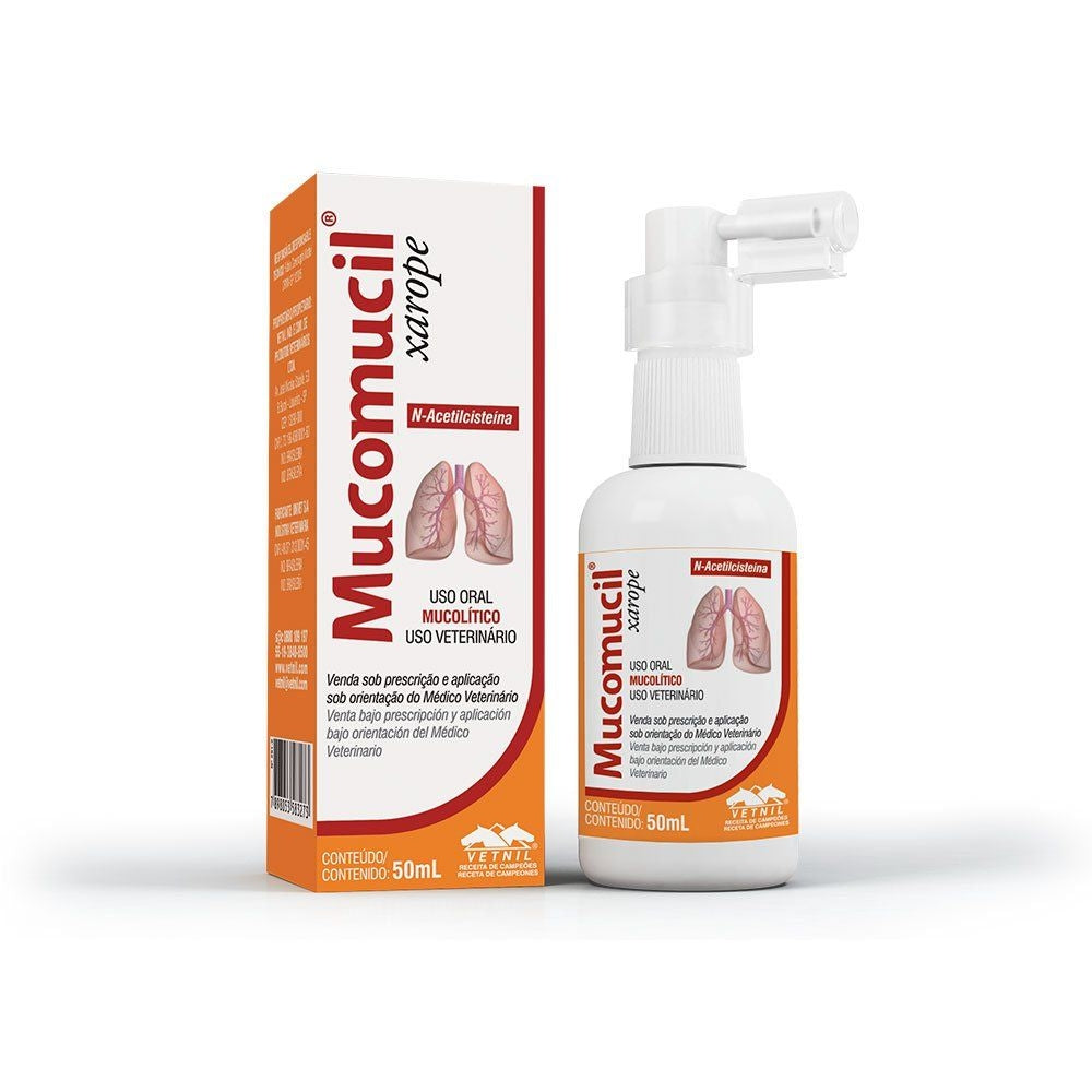 Xarope Mucomucil Pet Vetnil 50ml