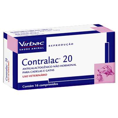 Antigalactogênico Contralac 20 Virbac