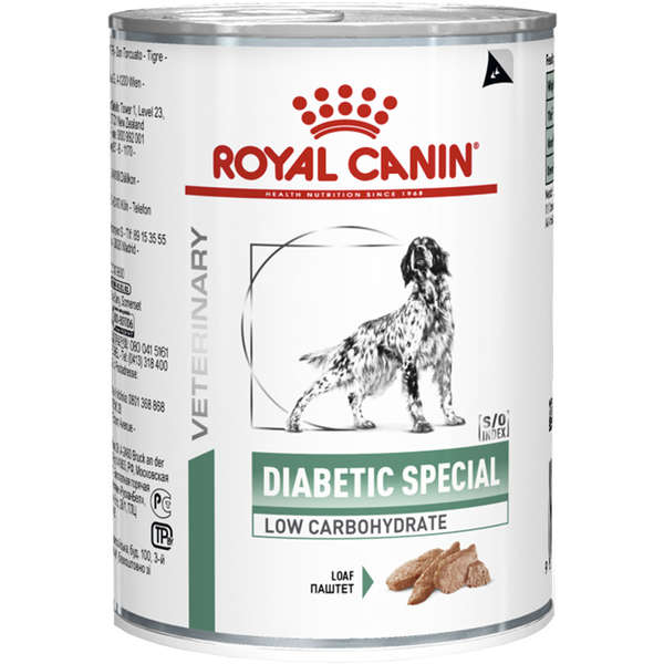 Alimento Úmido Royal Canin Diabetic Special Cão Lata 410g