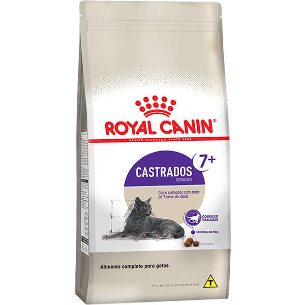 Ração Royal Canin Sterilised 7+ Gatos 1,5kg