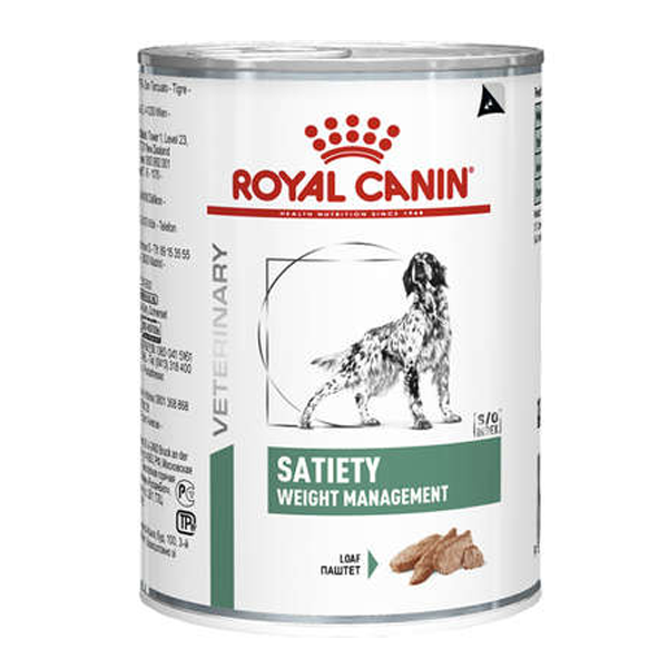 Alimento Úmido Royal Canin Satiety Cão Lata 410g
