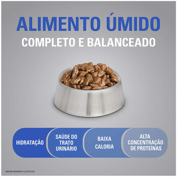 Alimento Úmido Optimum Gatos Adultos Castrados Frango 85g