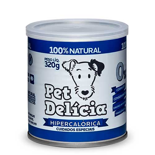 Alimento Natural Pet Delícia Cães Dieta Hipercalórica 320g