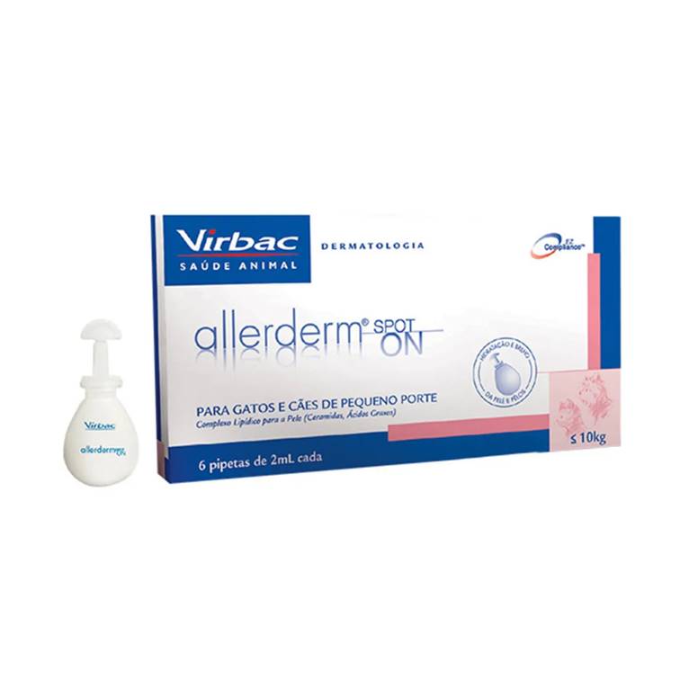 Allerderm Spot On 6 pipetas 2ml