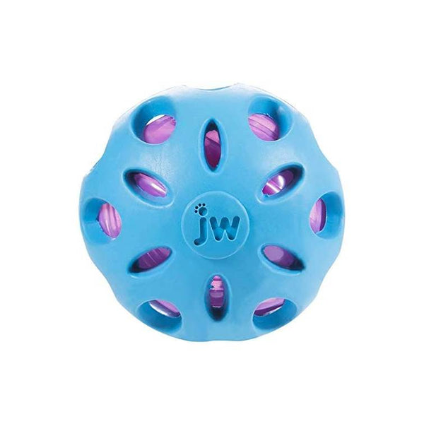 Brinquedo para Cachorro JW Crackle Ball Azul Grande