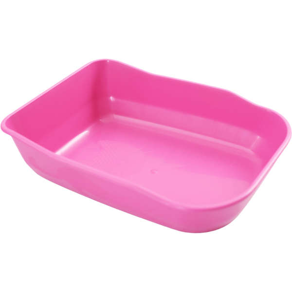 Bandeja Sanitária para Gatos DuraCat Single Rosa