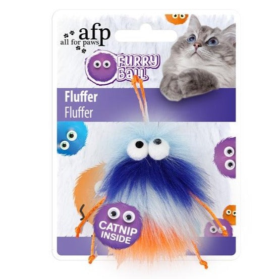 Brinquedo AFP Furry Ball Fluffer Orange