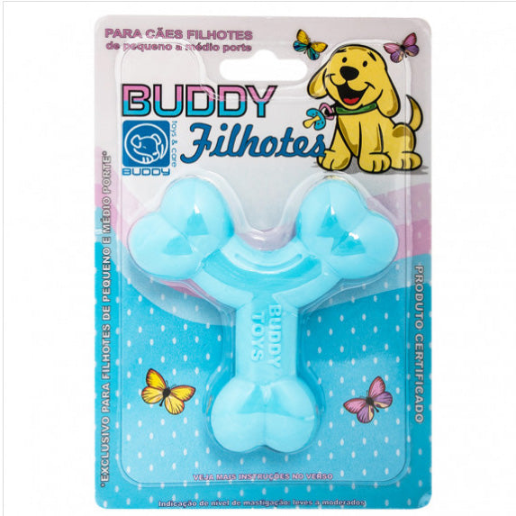 Brinquedo Buddy Toys Ossinho Filhotes Azul