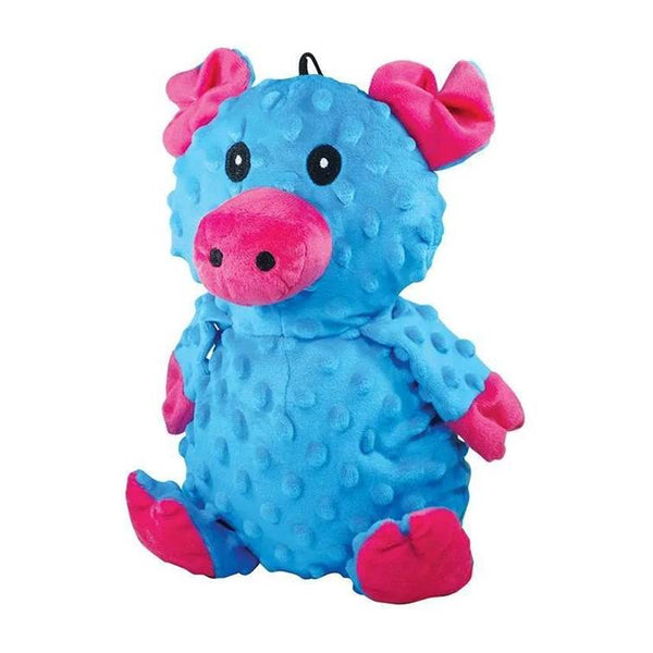 Brinquedo para Cachorro Jambo Mordedor Pelúcia Big Scam Porco Azul