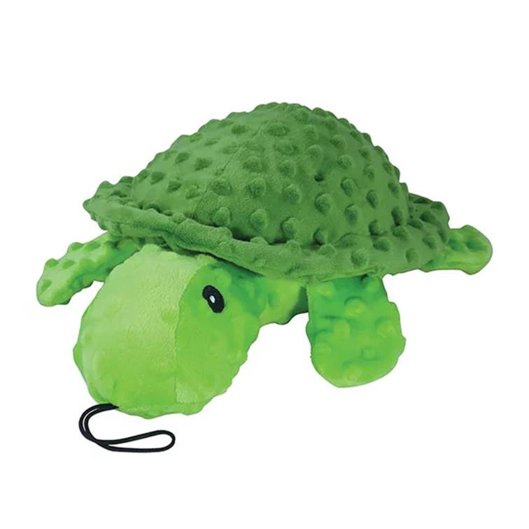 Brinquedo para Cachorro Jambo Mordedor Pelúcia Big Scam Tartaruga Verde