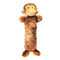 Brinquedo Jambo Mordedor Pelúcia Macaco Monkey Fleece Marrom Grande