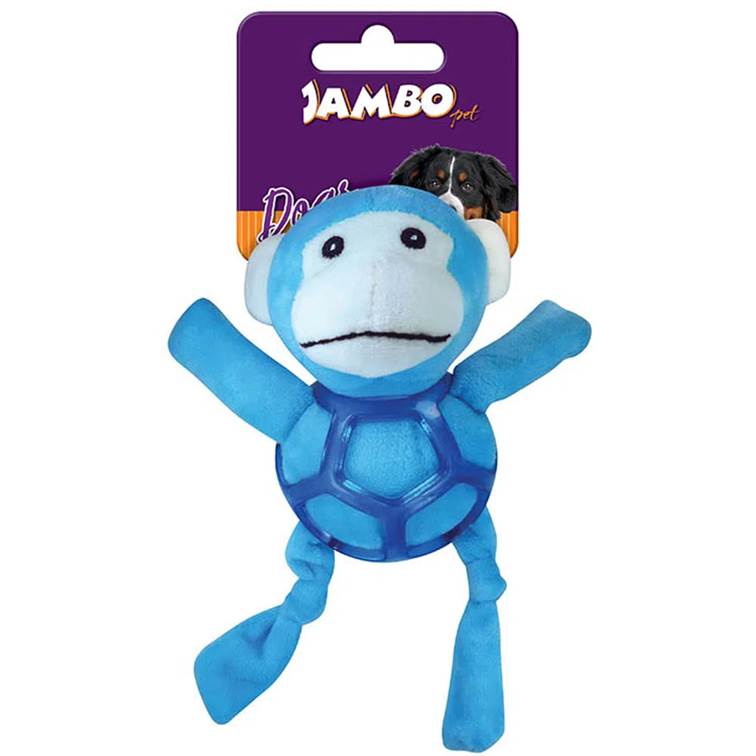 Brinquedo Jambo Mordedor Pelúcia Net Ball Macaco