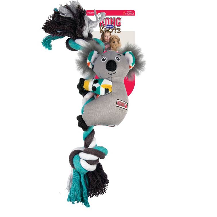 Brinquedo para Cachorro KONG Clingerz Koala Médio/Grande