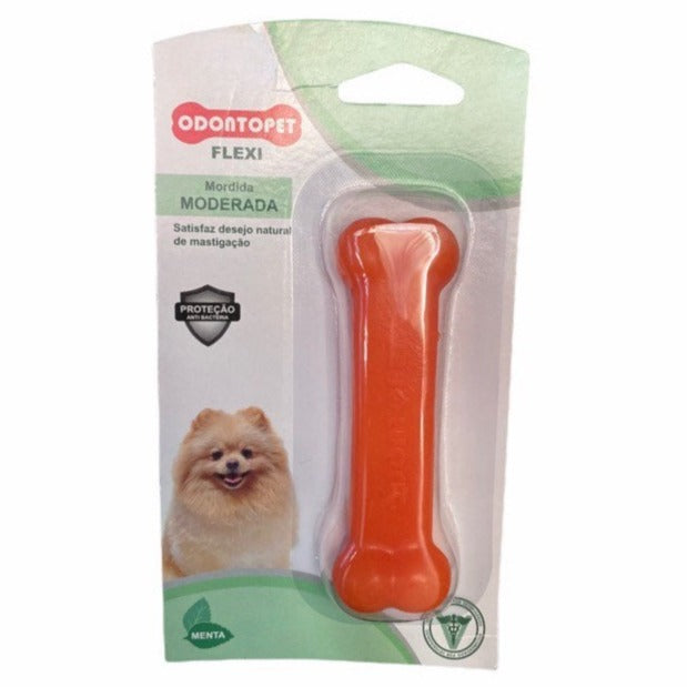 Brinquedo Odontopet Osso Flexibone Cães até 4kg