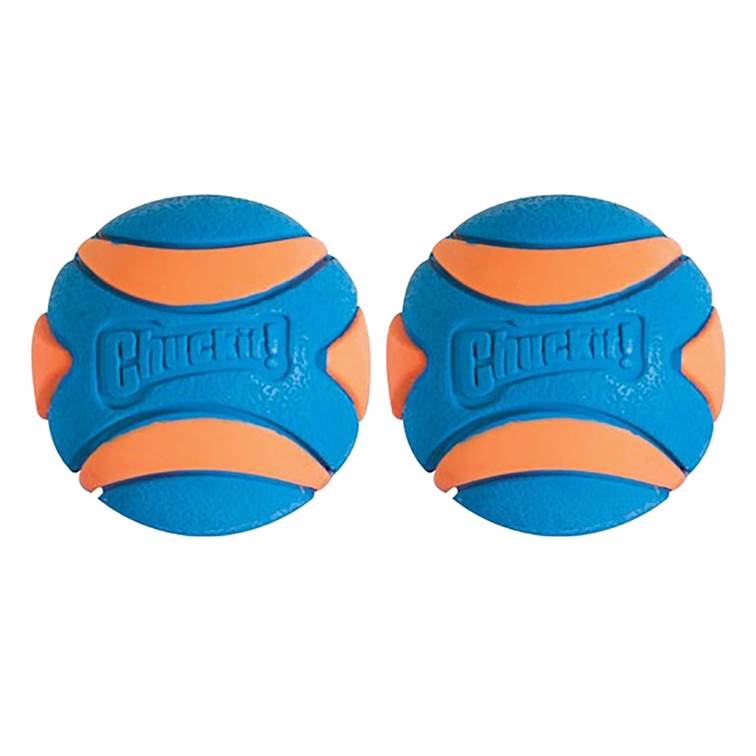 Brinquedo para Cachorro Chuckit Bola Ultra Squeaker com Apito M 2 unidades