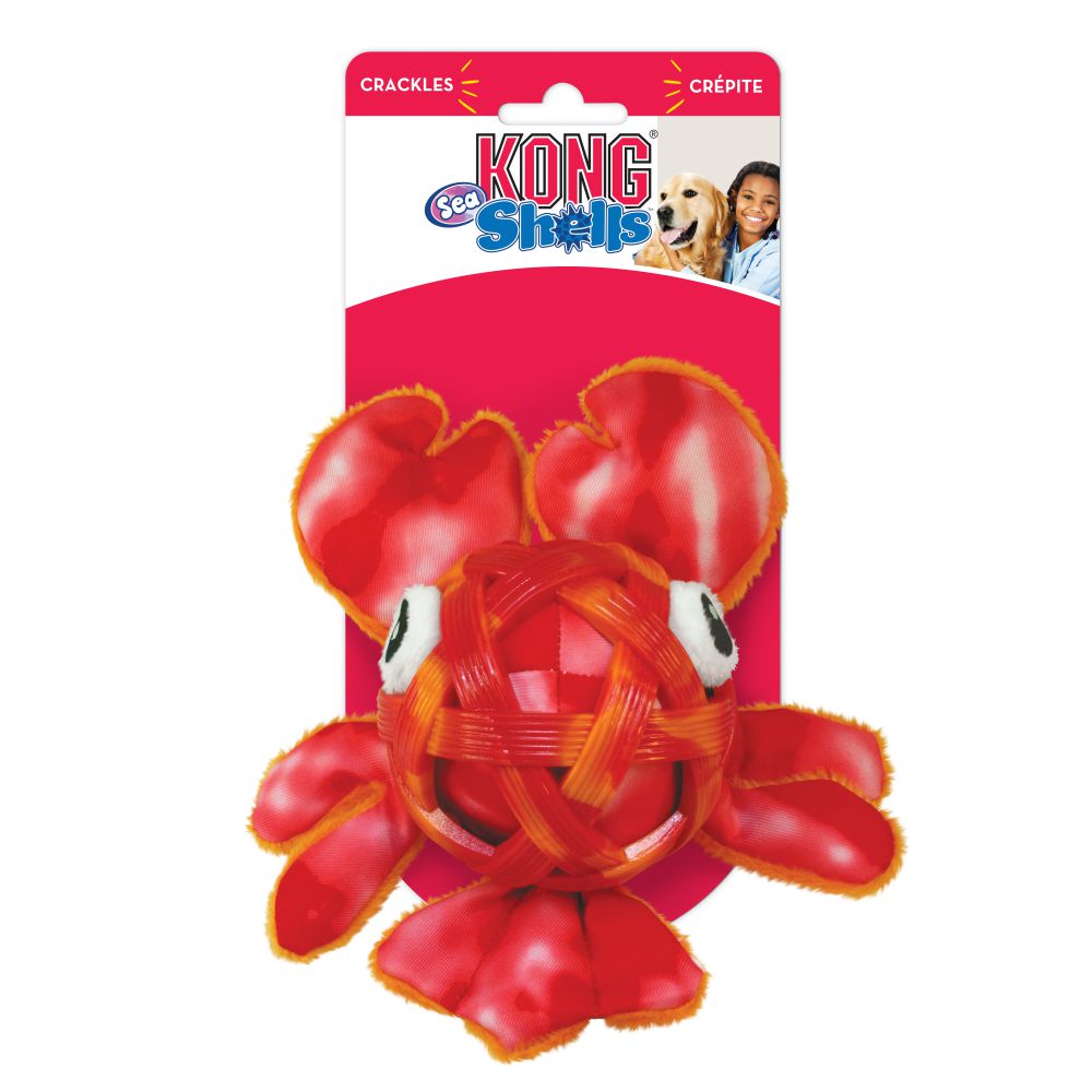 Brinquedo para Cachorro KONG Sea Shells Lobster Small/Medium