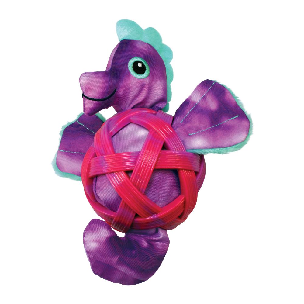 Brinquedo para Cachorro KONG Sea Shells Seahorse Medium/Large