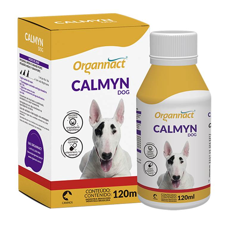 Suplemento Organnact Calmyn Dog 120ml