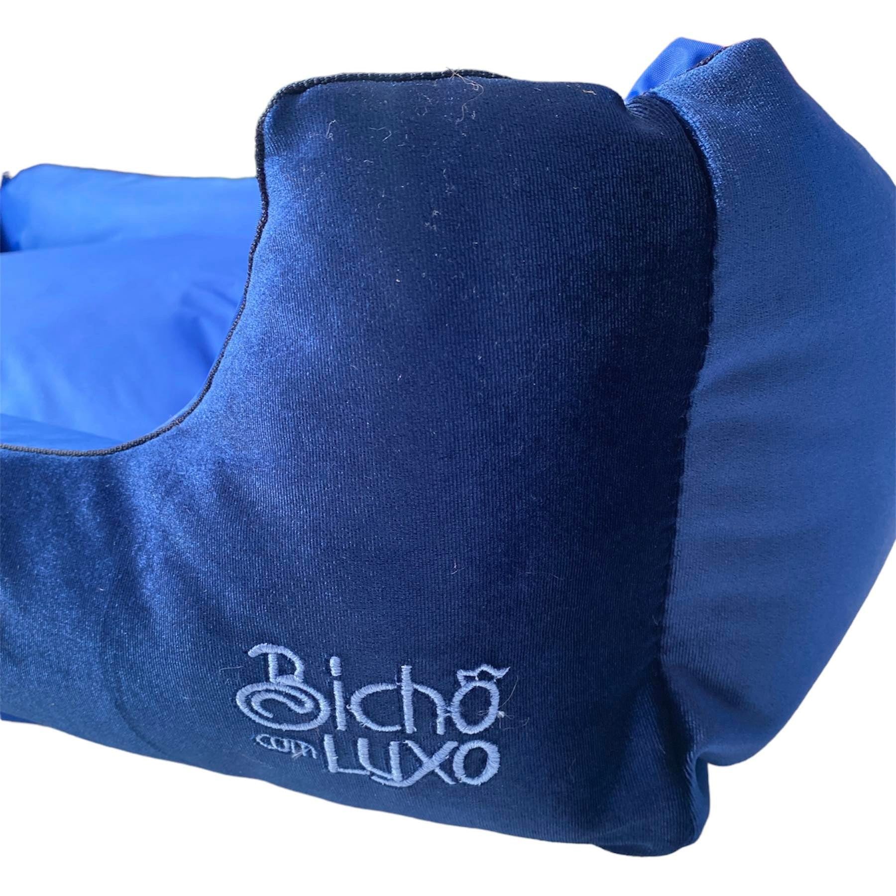 Cama Bicho com Luxo Dual Fresh Blue P