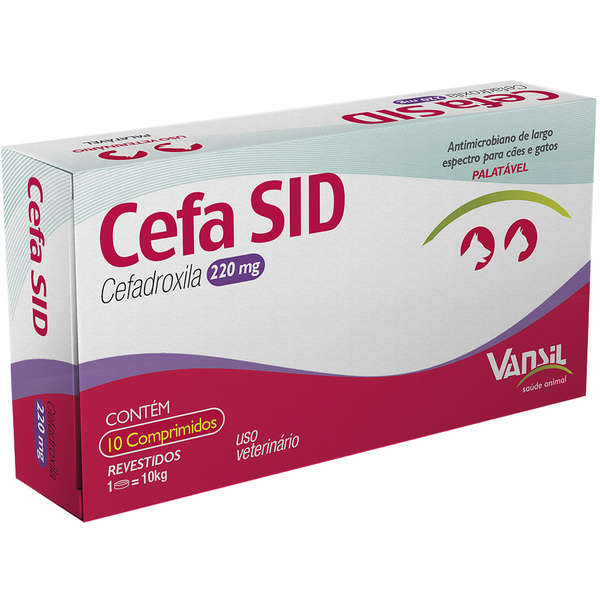 Cefa Sid 220mg 5 comprimidos