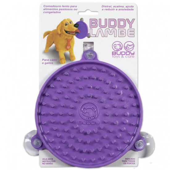 Comedouro Lento Funcional Buddy Lambe Pinos Buddy Toys