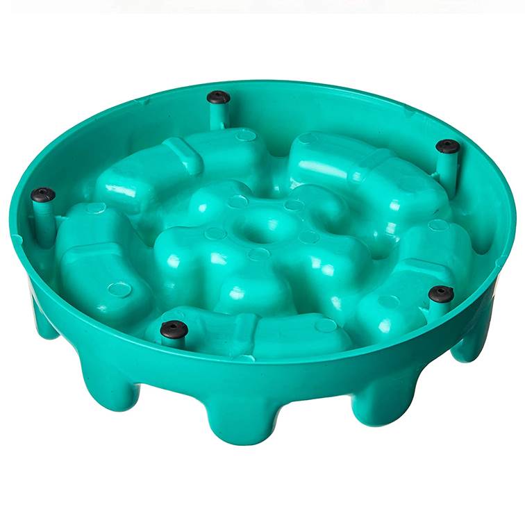 Comedouro Lento PetFit Pet Games Verde Água