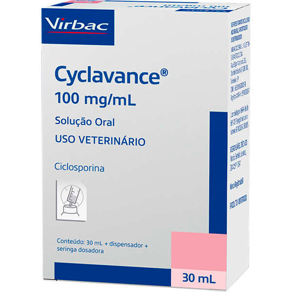 Cyclavance 100 mg/mL para Cães Virbac 30ml