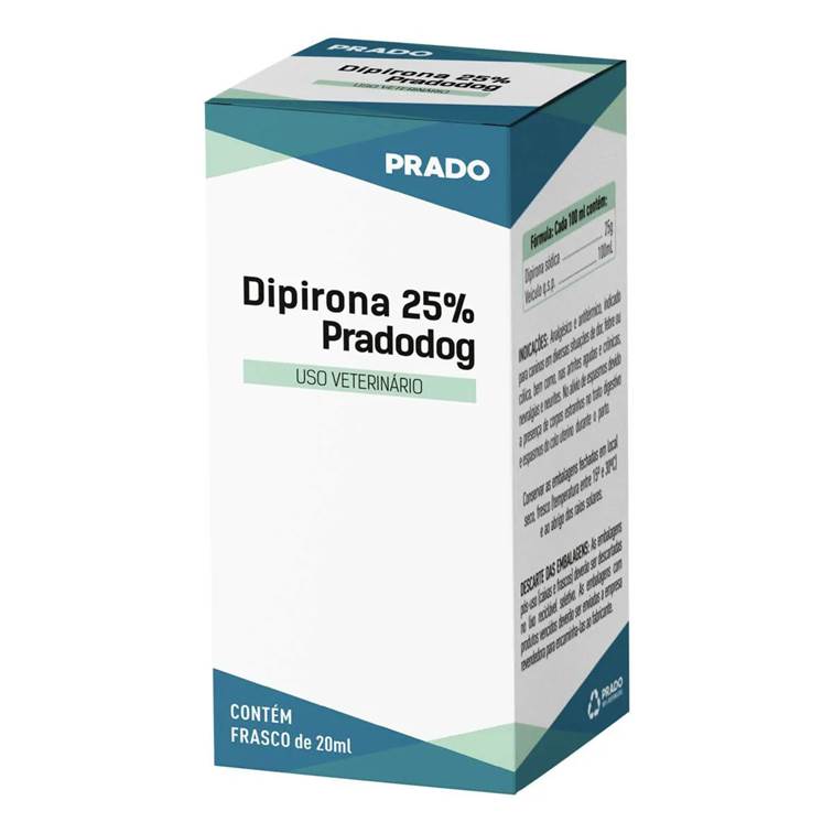 Dipirona 25% Pradodog 20ml