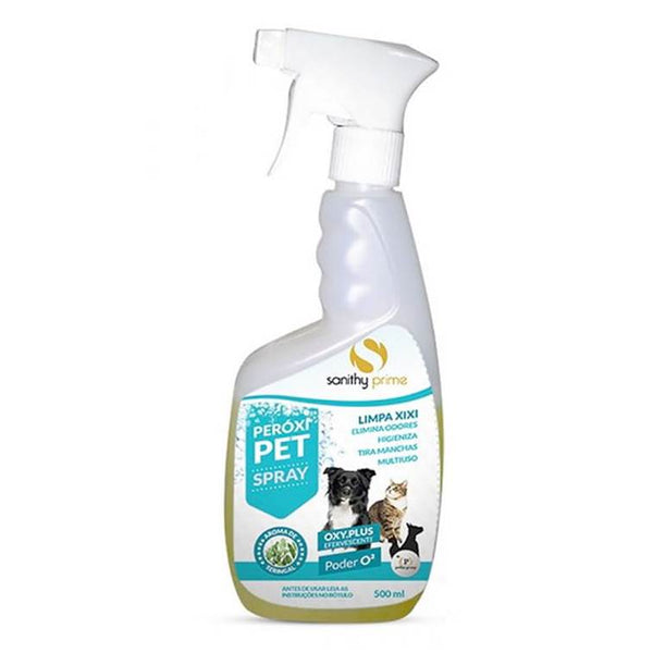 Eliminador de Odores e Manchas Peroxi Pet Spray Seringal 500ml