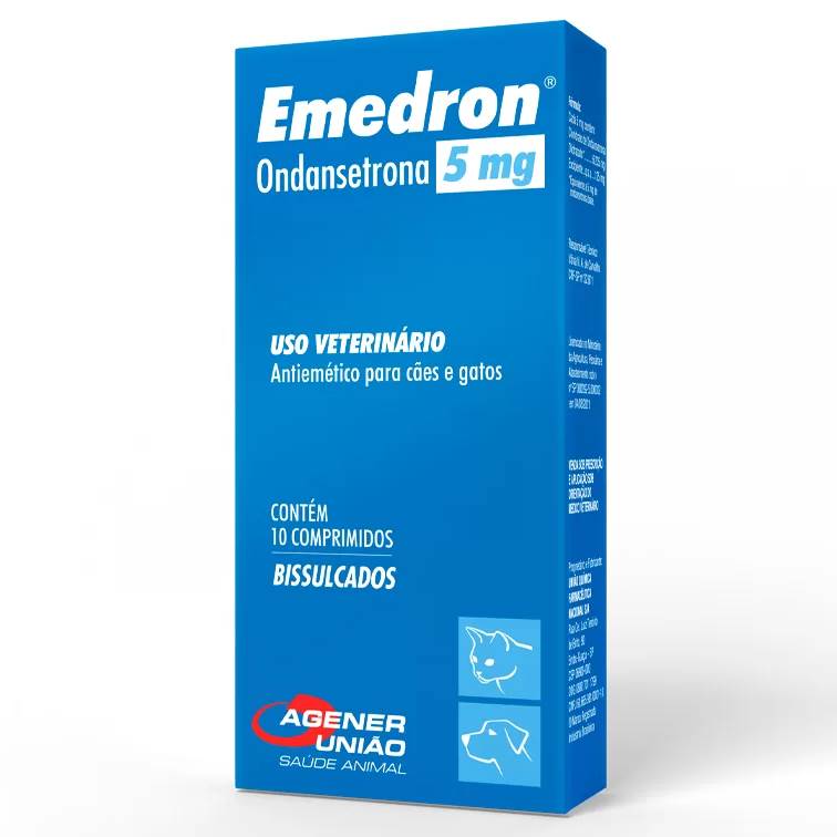 Emedron Agener União 5mg 10 comprimidos