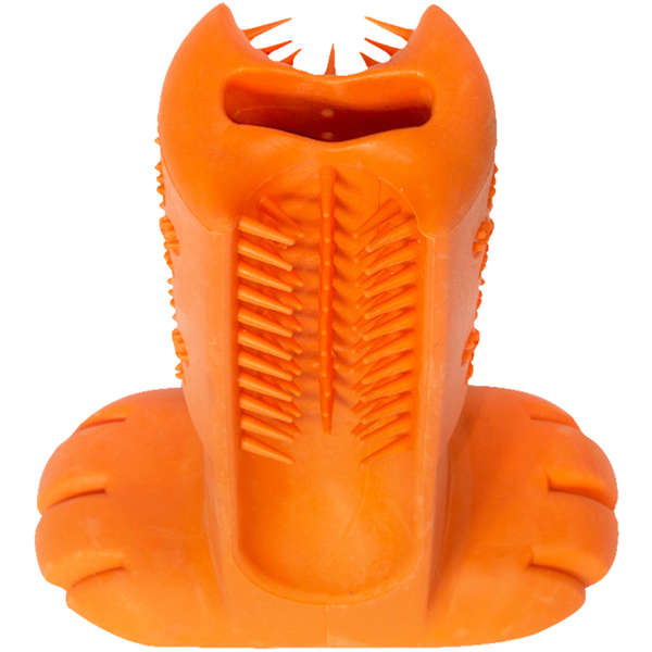 Escova Dental Truqys Pets Média Laranja para Cães
