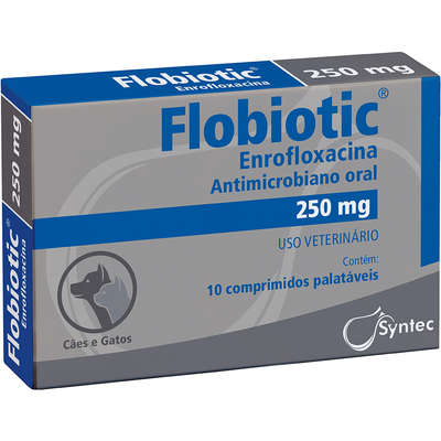 Flobiotic Syntec Antimicrobiano Oral 250mg 10 comprimidos