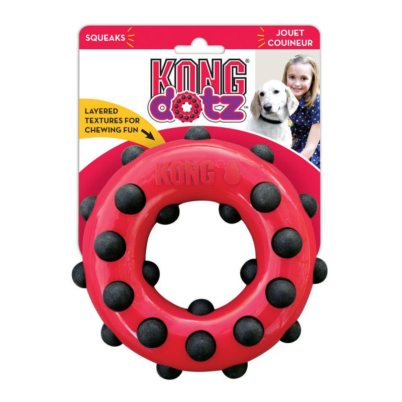 Brinquedo para Cachorro KONG Dotz Circle Grande