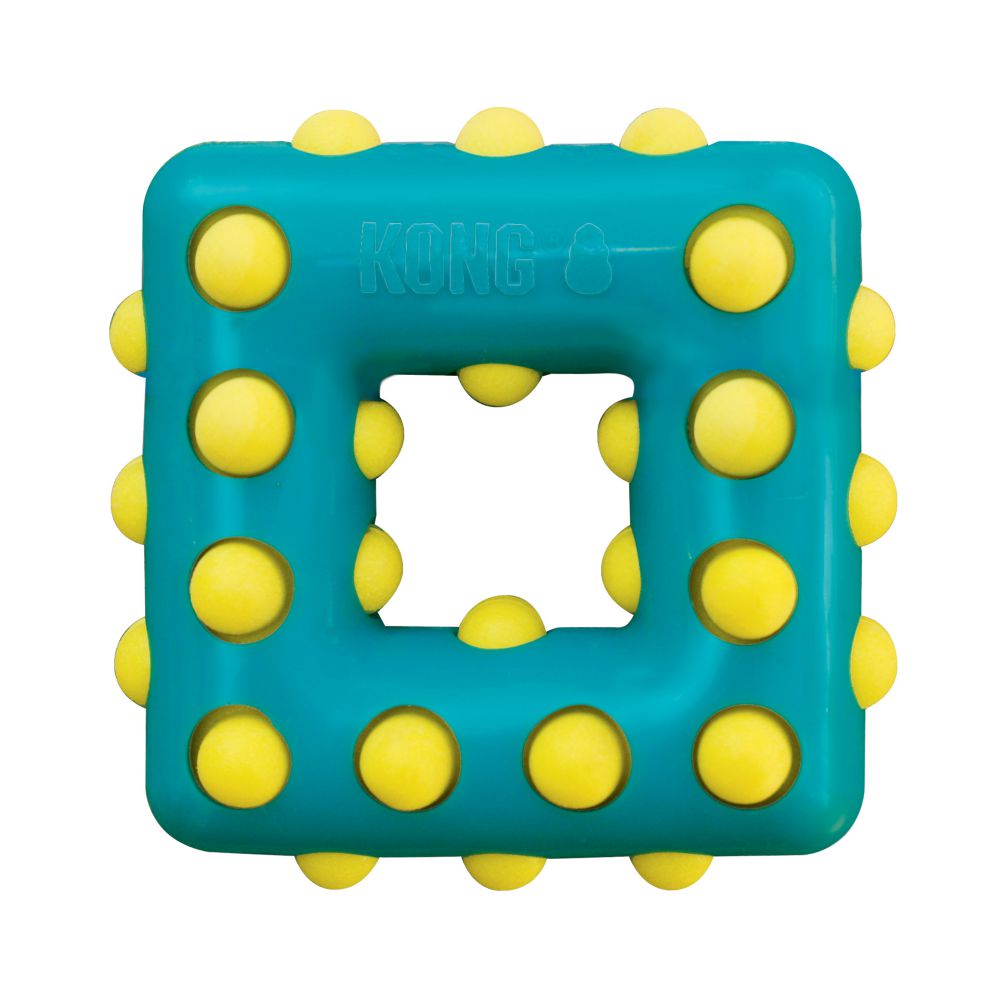 Brinquedo para Cachorro KONG Dotz Square Grande