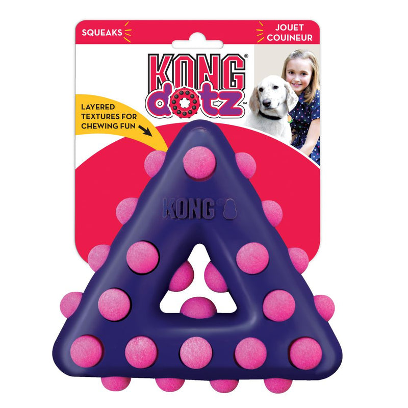 Brinquedo para Cachorro KONG Dotz Triangle Grande