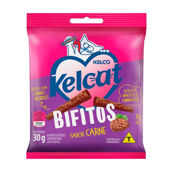 Kelcat Snack Carne 30g