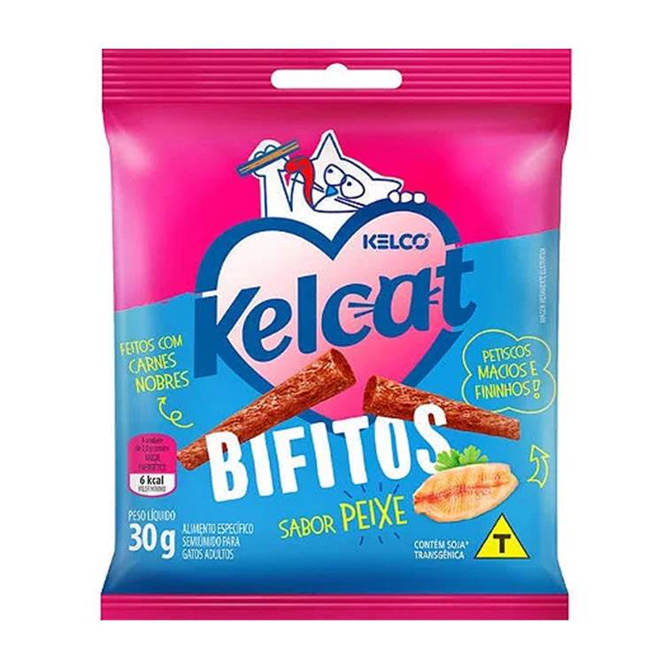 Kelcat Snack Peixe 30g