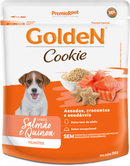 Biscoito Golden Cookie Cães Filhotes Salmão e Quinoa 350g