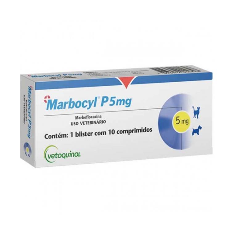 Marbocyl Vetoquinol P 5mg