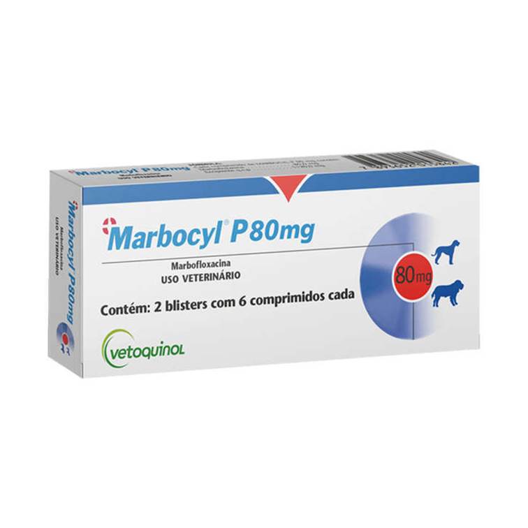 Marbocyl Vetoquinol P 80mg